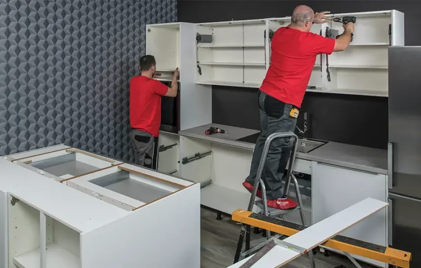 Montaža kuhinje mora biti skrbno načrtovana in izvedena